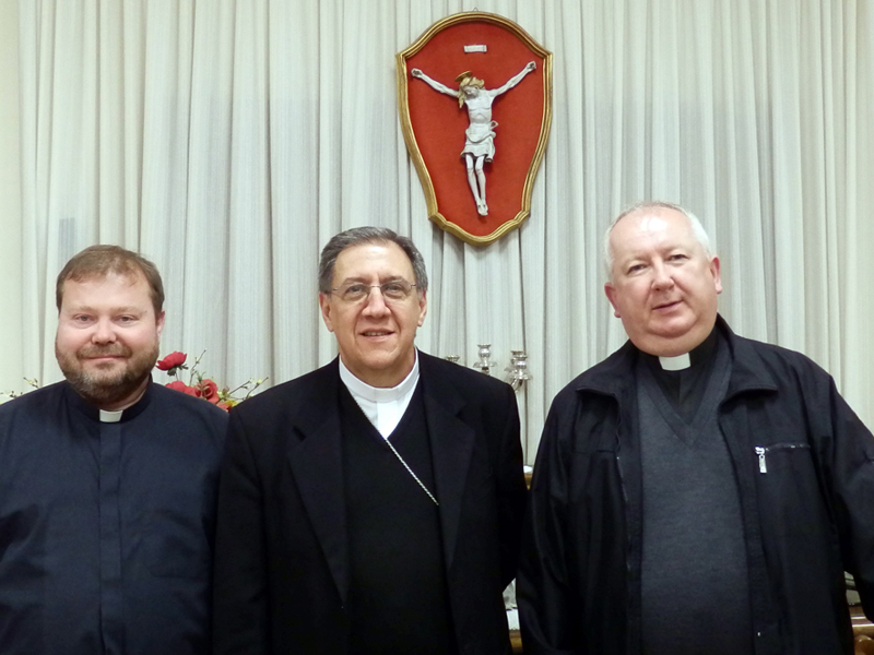 Mons. Arturo González Amador Vescovo di Santa Clara in visita a Roma